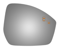 SIDE VIEW MIRROR W BLIND SPOT